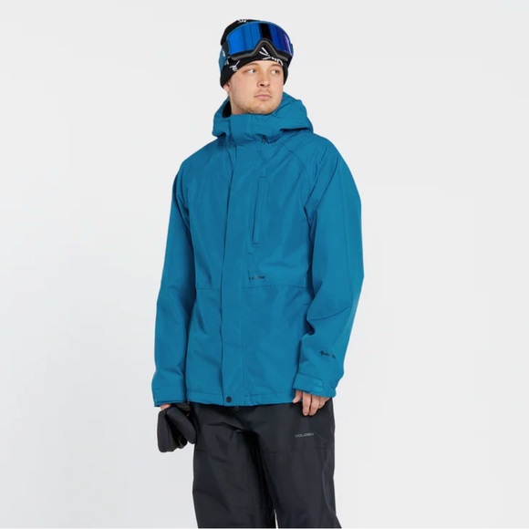 Volcom MENS DUA GORE-TEX JACKET - LIGHT BLUE - Picture 3 of 6